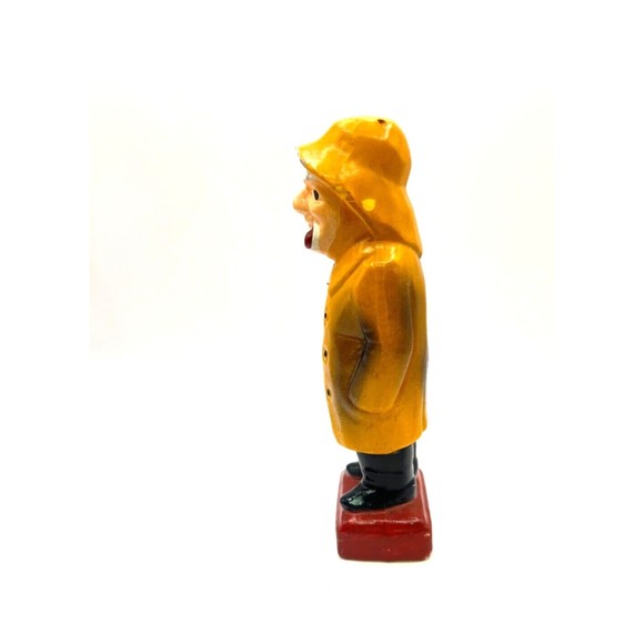 Vintage Denco Nautical Cap' N Pepper Old Salty Salt Shaker Set Made In Japan - Picture 7 of 11